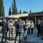 Siamo arrivati a Tivoli, all'ingresso del monumentale complesso di Villa Adriana