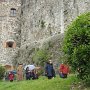 .. riscendiamo la collina del castello verso il centro di Gorizia ..