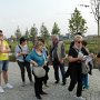 Siamo arrivati all'Expo per la visita serale ...