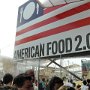 Ingresso del padiglione U.S.A. - per il caldo sui visitatori veniva spruzzata acqua vaporizzata rinfrescante  ...