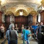 ... La sacrestia, decorata nel 1744 ....